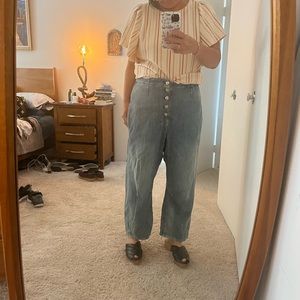 We the People Free People Denim Osaka Pants